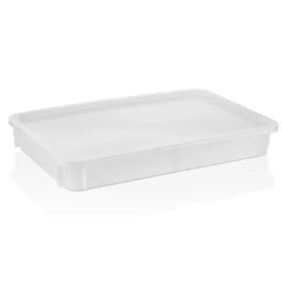 Gyors kiszállítás Pizzalabda tároló doboz 600x400x75 mm - Polipropilén