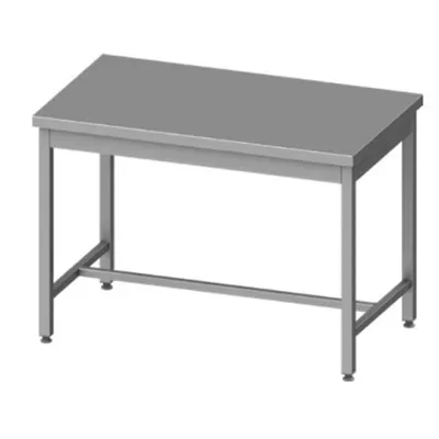 Szezonális akció Stalgast - Rm munkaasztal 1200x700x850 mm összeszerelhető