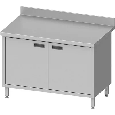 Stalgast - Rm Neutrális pult ajtóval, hátsó felhajtással 800x600x850 mm összeszerelhető Legnépszerűbb