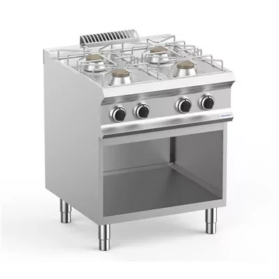 Kedvezményes ár Dexion - Gáztűzhely 4 égős 700x730x850 mm szabadonálló (LXFB77AXS)