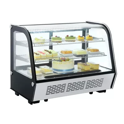 Mastercold - Bemutató hűtővitrin asztali hajlított üvegű 160 literes (VPR-160) Olcsó