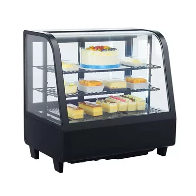 Mastercold - Bemutató hűtővitrin asztali hajlított üvegű 100 literes (VPR-100) Kedvezmény