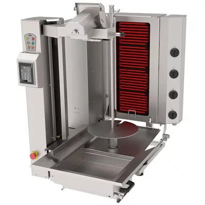 Ajánlat Atalay - gyros sütő robot 4 égős kompakt elektromos max 90 kg húshoz - ADR-C1-4E