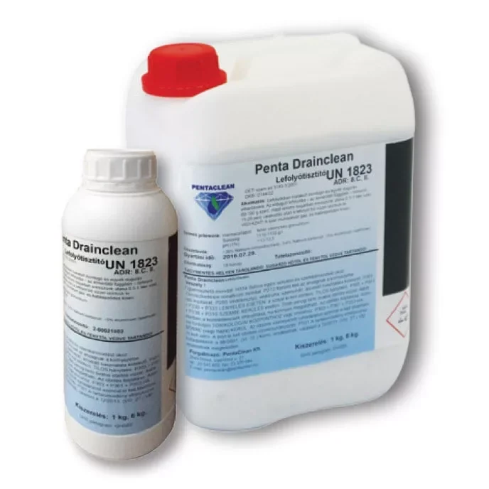 Azonnal elérhető Lefolyótisztító PENTA (1kg) DrainClean