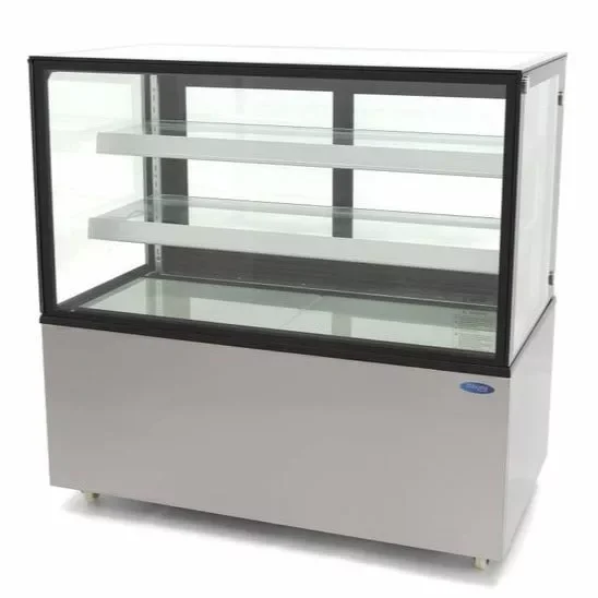 Maxima - Süteményes hűtő egyenes üvegű 1515 x 675 x 1210 mm Szezonális akció
