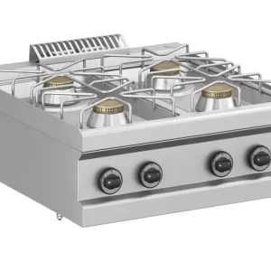 Dexion - Gáztűzhely 4 égős 700x714x250 mm asztali (DXMFB77TXS) Gyors szállítás