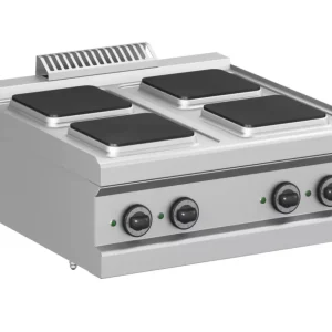 Dexion - Villanytűzhely 4 szögletes főzőlapos 400V 700x714x250 mm asztali (DXMPQ77T) Expressz szállítás