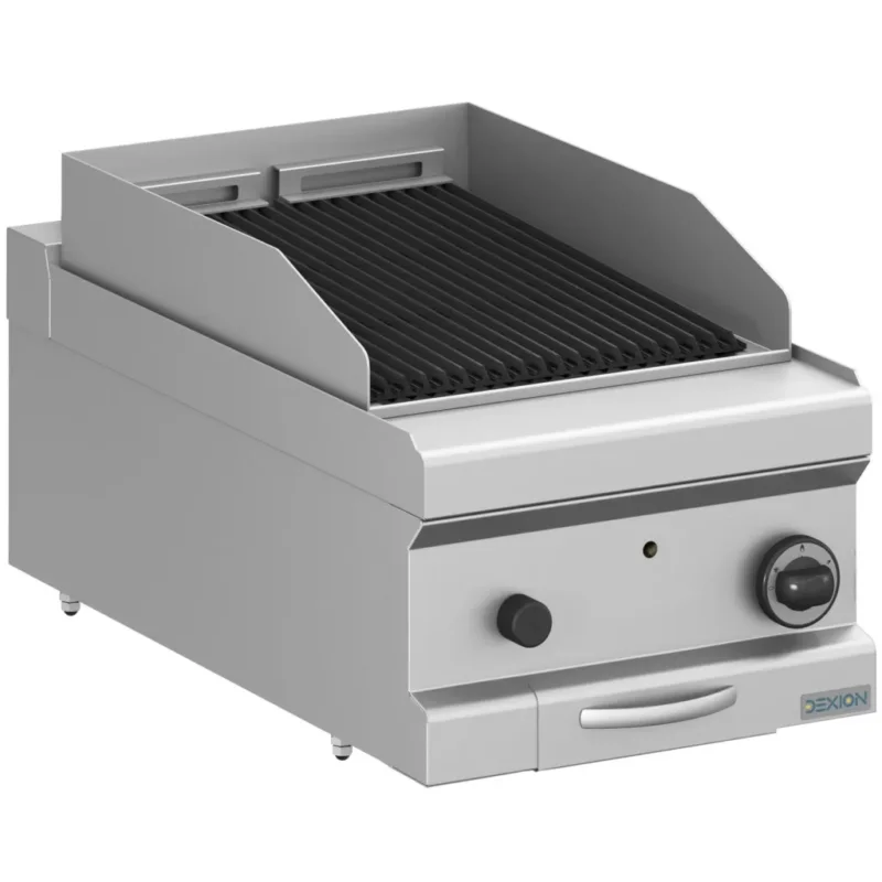 Árcsökkenés Dexion - Lávaköves grill 400x714x250 mm asztali (DXMPLG74T)