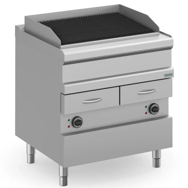 Csak ma Dexion - Vizes grill elektromos 400V 800x714x850 mm szabadonálló (DXMWGE78)
