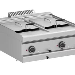 Dexion - Ipari olajsütő elektromos 400V 12 + 12 literes asztali (DXMFRE77T) Kedvezmény