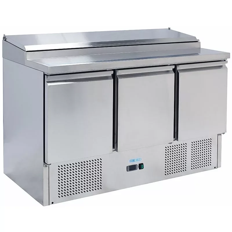 Fimar - Pizzapult - 3 ajtós alsó aggregáttal rm. feltéthűtővel Árcsökkenés