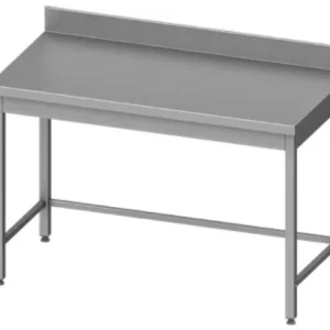 Árengedmény MSS - Rm munkaasztal hátsó felhajtással 1200x700x850 mm összeszerelhető VTBT127
