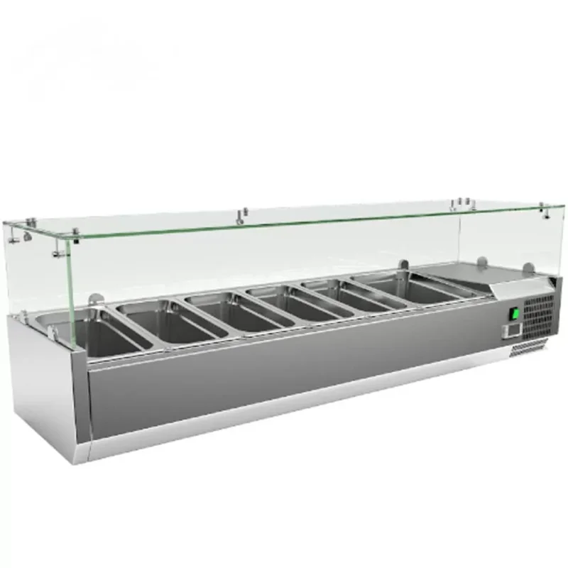 Feltéthűtő 5xGN1/3+1xGN1/2 VRX1500-380 Expressz kézbesítés