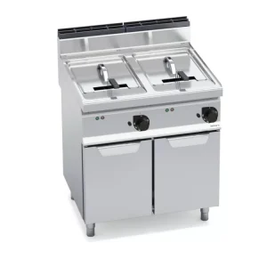 Berto‘s - olajsütő elektromos 2x18 Liter E7F18-8M Rendeld meg most