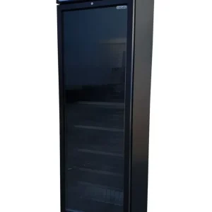 COLD - üvegajtós hűtő megvilágított reklámfelülettel 380 liter FEKETE Ne maradj le