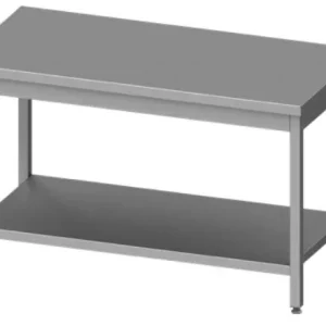MSS - Rm munkaasztal alsó polccal 1000x700x850 mm összeszerelhető Alacsony ár