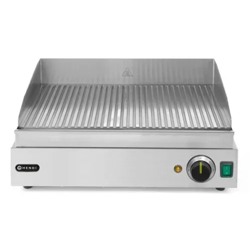 Szezonális akció Hendi - Rostlap elektromos, bordázott, sütőfelület 518x330 mm, 2,4 kW