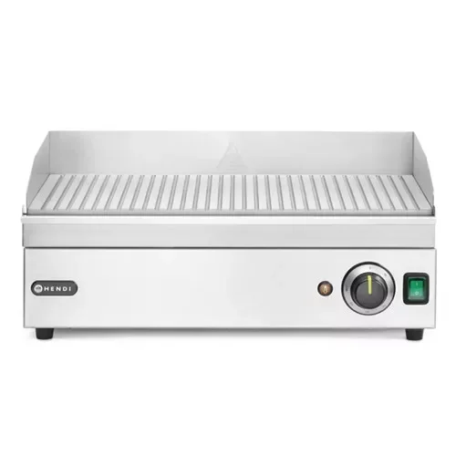 Kedvezmény Hendi - Rostlap elektromos bordázott, sütőfelület 518x330 mm, 2,4 kW, Kitchen Line