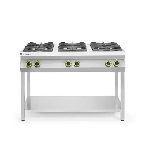 Kedvezményes ár Hendi - Gáztűzhely 6 égőfejes Kitchen Line