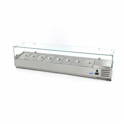 Kihagyhatatlan ajánlat Maxima - Feltéthűtő 180 cm (8xGN1/3)