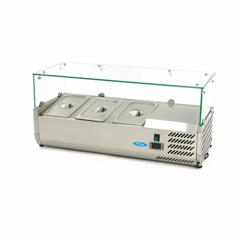 Biztonságos fizetés Maxima - Feltéthűtő 3 x GN1/3 95cm
