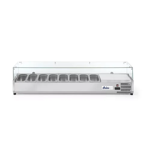 Biztonságos fizetés Hendi - Feltéthűtő - VRX1800-300, Arktic, 8x GN 1/4, 230V/180W, 1805x335x(H)460mm