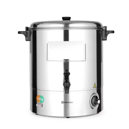 Hendi - elektormos italmelegentartó, 28L, 230V/2200W, 500x500x(H)488mm Biztonságos fizetés