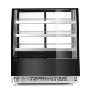 Hendi - Hűtött bemutatóvitrin, 3 döntött polccal, Arktic, 650L, Fekete, 230V/490W, 1200x833x(H)1460mm Különleges ajánlat