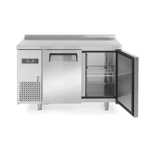 Utolsó esély Hendi - Hűtött munkaasztal 2 ajtós, oldal aggregáttal, Kitchen Line 220L, Arktic, 230V/300W, 1200x600x886 mm