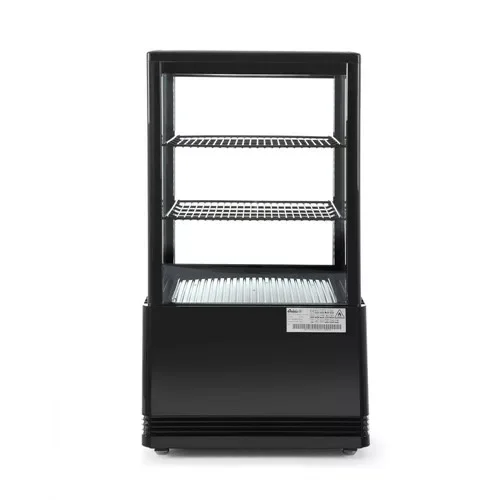 Expressz kézbesítés Hendi - Hűtött bemutatóvitrin, 58L, Arktic, fekete, 230V/170W, 452x406x(H)830mm