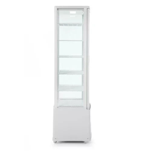 Akció Hendi - Hűtött bemutatóvitrin 270L, Arktic, fehér, 230V/290W, 550x520x(H)1870mm