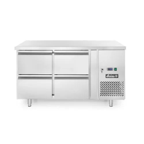 Hendi - Hűtött munkaasztal 4 fiókos, Profi Line 280L, Arktic, 230V/250W Csak ma