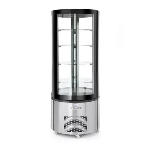 Olcsóbb Hendi - Hűtött bemutatóvitrin kerek, forgó polccal, Arktic, 360L, 220-240V/460W, Ø680x(H)1755mm
