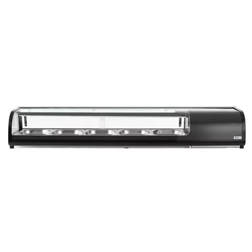 Hendi - Sushi vitrin 5 x GN1/2 1800x420x(H)265mm Biztonságos fizetés