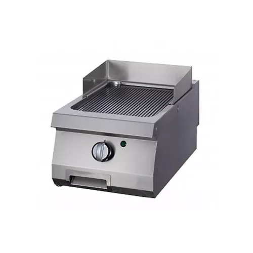 Maxima - Rostlap elektromos asztali, bordázott 800x700x280 mm - 9kW Csak ma
