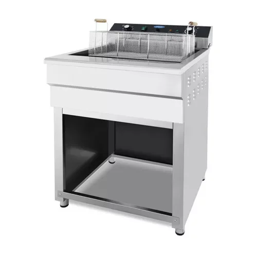 Ajánlat Maxima - Elektromos olajsütő, fritőz, leeresztő csappal, szabadonálló, 45 liter 7,5kW