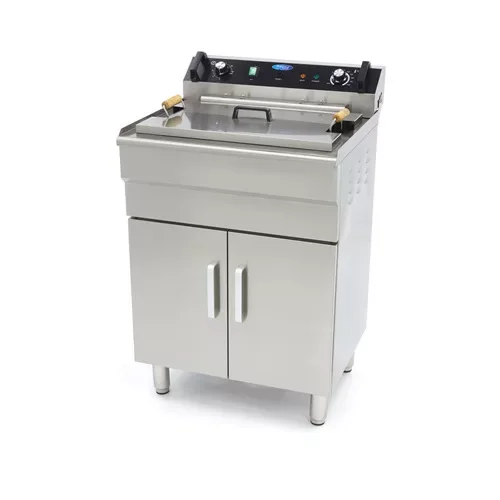 Maxima - Elektromos olajsütő, fritőz, leeresztő csappal, szabadonálló, 35 liter, 6kW Legkelendőbb