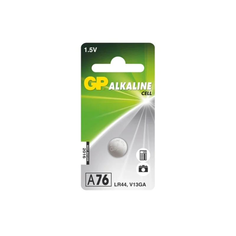 Kiárusítás Gombelem GP LR44 (A76F), 1 db