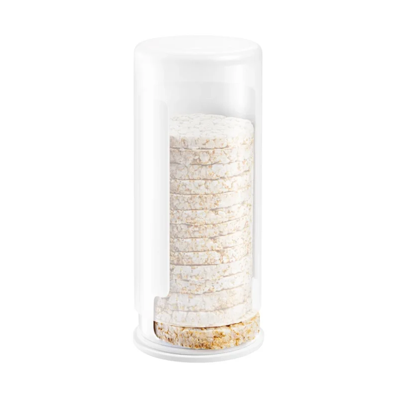 Bestseller 4FOOD puffasztottrizsszelet-tartó, kerek
