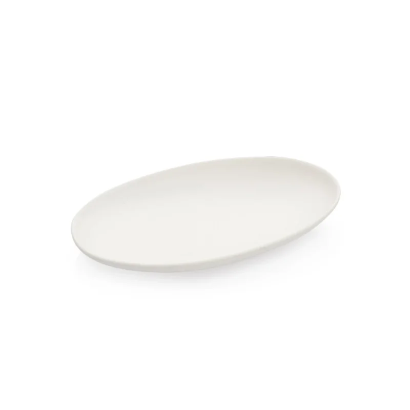 FANCY HOME Stones szervírozótányér 17 cm, fehér Szuper ajánlat