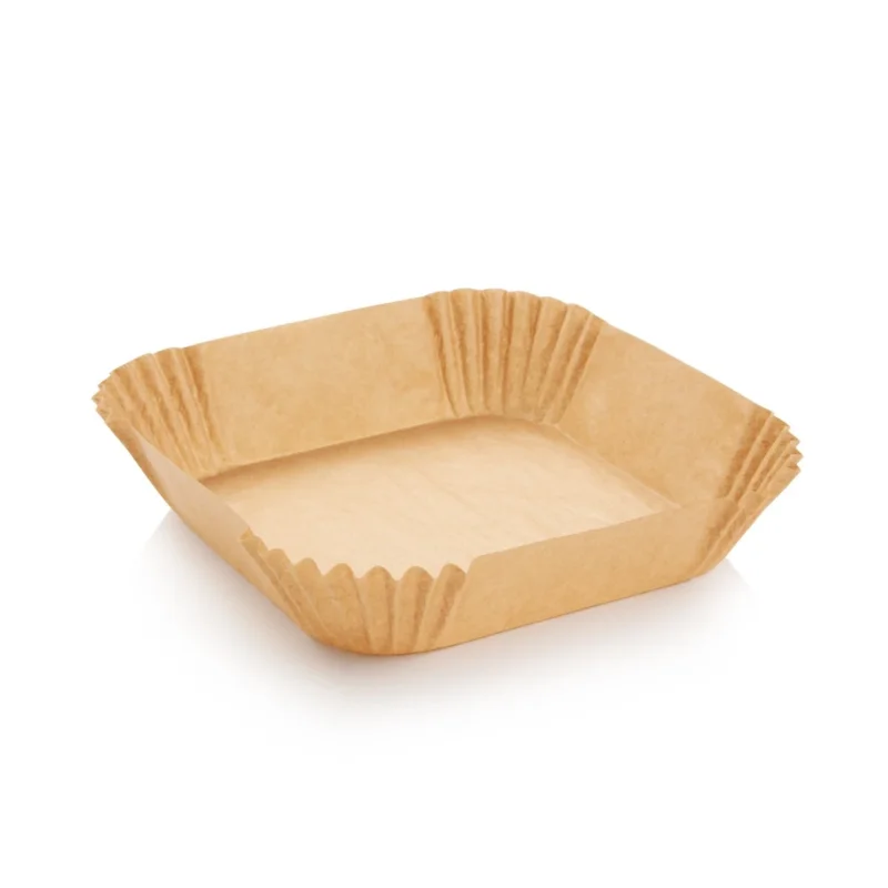 DELÍCIA négyszögletes papírtányér forrólevegős sütőhöz 20 x 20 cm, 50 db Vedd meg online