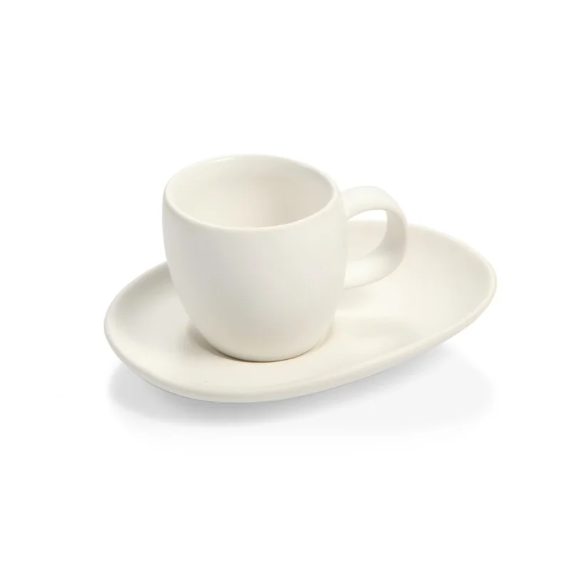 Korlátozott ajánlat FANCY HOME Stones espresso csésze, tányérkával