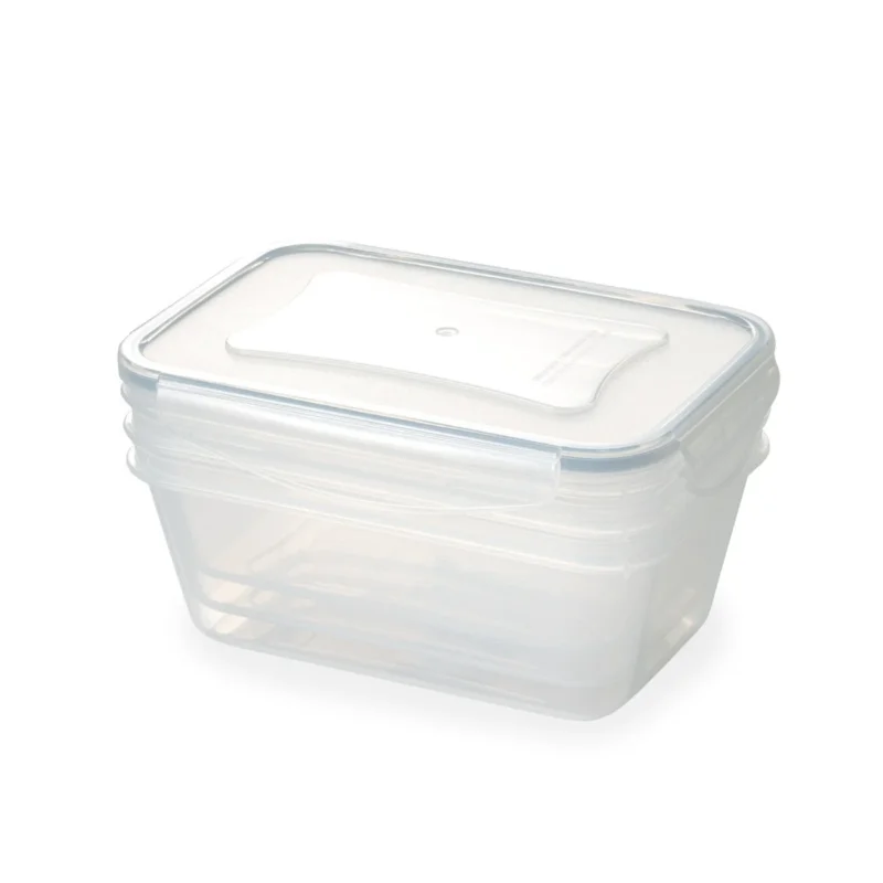 Olcsó FRESHBOX 3 db élelmiszertároló doboz, 1,0 l, téglalap alakú