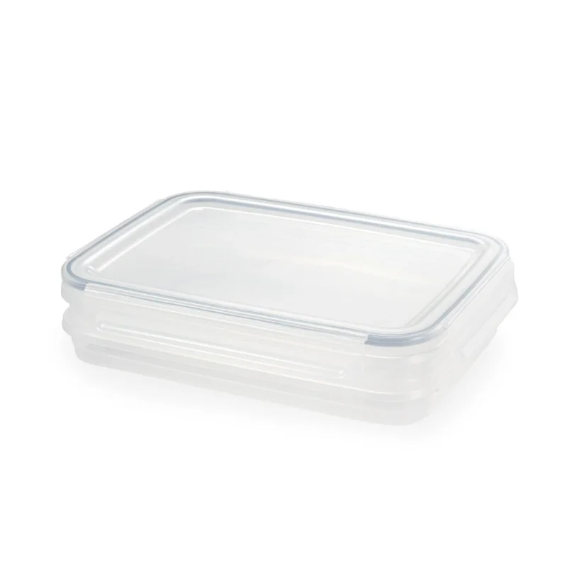 Utolsó esély FRESHBOX 1,0 l két szintes élelmiszertároló doboz, téglalap alakú