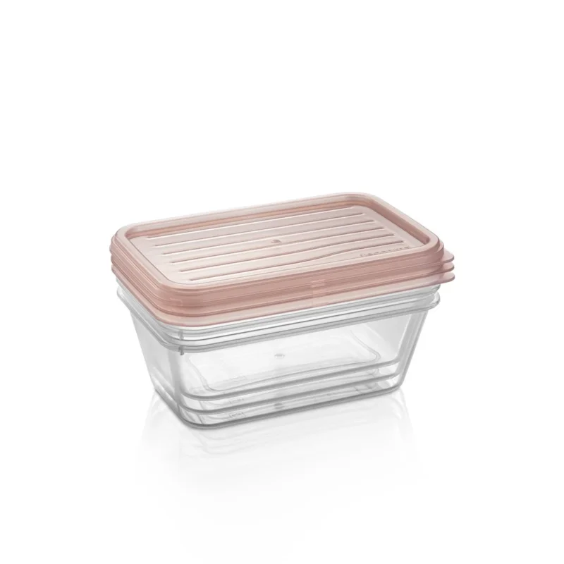 Vedd meg most 4FOOD tárolódobozok fedéllel 0,7l, 3 db