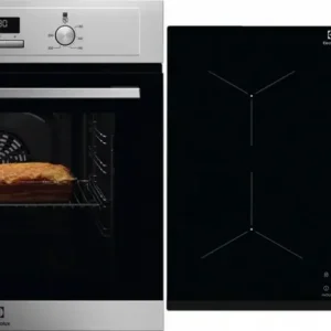 Alacsony ár Electrolux EOF3H40BX+EIT61443B beépíthető sütő + beépíthető főzőlap
