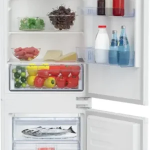 Beko BCSA285K4SN beépíthető alulfagyasztós hűtőszekrény Népszerű