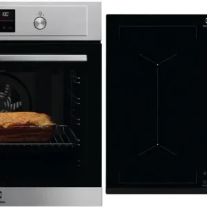 Utolsó esély Electrolux EOF4P56X+EIV634 beépíthető sütő + beépíthető főzőlap