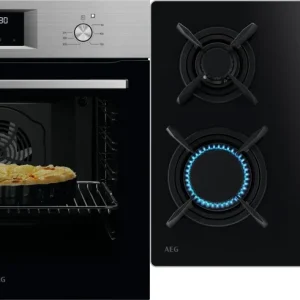 AEG OA5AB21SM + HKB64453NB beépíthető sütő + beépíthető főzőlap Ajánlat