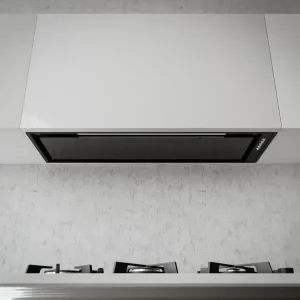 Azonnali szállítás Sirius SM-927 52 cm fekete kürtőbe építhető páraelszívó